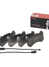 Brembo Brakes Premium Low-Met Brake Pads for Audi RS7 2014-2018, 16.8mm Thickness                                     - P50127 - Image 3