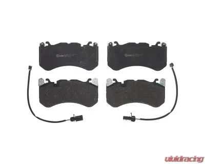 Brembo Brakes Premium Low-Met Brake Pads for Audi RS7 2014-2018, 16.8mm Thickness - P50127