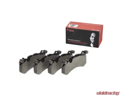 Brembo Brakes Premium Low-Met Brake Pads for Mercedes-Benz AMG GT R, C63 AMG, E63 AMG, 16.9mm Thickness - P50142