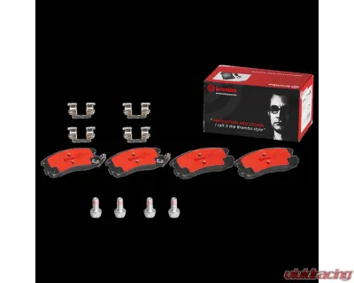 Brembo Premium NAO Ceramic OE Equivalent Pad - P54012N
