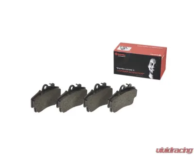 Brembo Brakes Premium Low-Met OE Equivalent Brake Pads for Porsche 986/987 1997-2008 - P65007