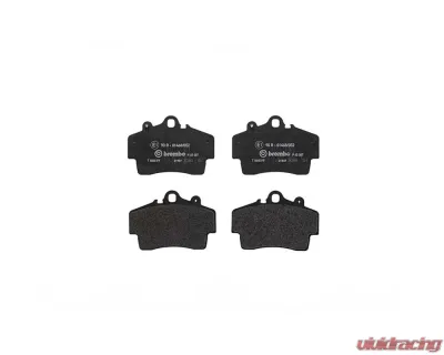 Brembo Brakes Premium Low-Met OE Equivalent Brake Pads for Porsche 986/987 1997-2008 - P65007