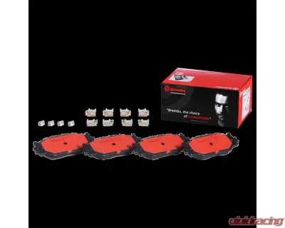 Brembo Premium NAO Ceramic OE Equivalent Pad - P83074N