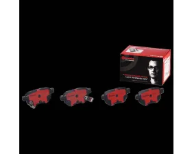 Brembo Brakes Premium NAO Ceramic Brake Pads for Lexus, Toyota, Pontiac, Scion, 14.4mm