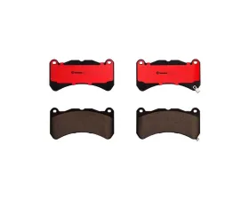 Brembo Brakes Premium NAO Ceramic Brake Pads for Lexus IS-F 2008-2014, WVA 24307/24308/25162