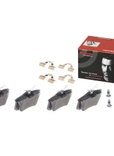 Brembo Brakes Premium Low-Met Brake Pads for Audi & Volkswagen, WVA 20961, 17.2mm Thickness                                     - P85020 - Image 2