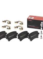 Brembo Brakes Premium Low-Met OE Equivalent Brake Pads for Audi A6, A8, RS4, S4, S6                                     - P85076 - Image 3