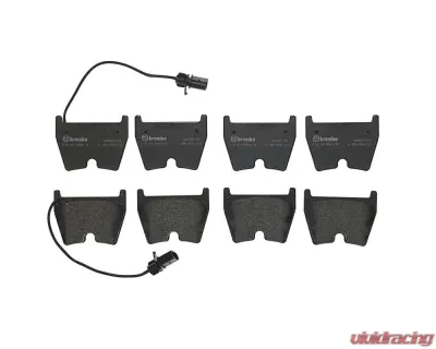 Brembo Brakes Premium Low-Met Brake Pads for Audi R8, RS4, RS6 - WVA 23751, 23764, 23765 - P85078