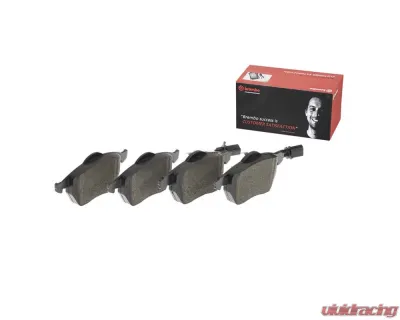 Brembo Brakes Premium Low-Met Brake Pads for Audi A4, A6, A8, VW Passat, 2000-2005 - P85085