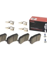 Brembo Brakes Premium Low-Met Brake Pads for Audi A4, A5, Q5, S5, 1988-2016, WVA 24606                                     - P85099 - Image 2