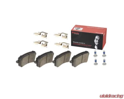 Brembo Brakes Premium Low-Met Brake Pads for Audi A4, A5, Q5, S5, 1988-2016, WVA 24606 - P85099