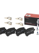 Brembo Brakes Premium Low-Met Brake Pads for Audi A4, A5, Q5, S5, 1988-2016, WVA 24606                                     - P85099 - Image 3