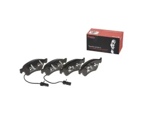 Brembo Brakes Premium Low-Met OE Equivalent Pad for Audi A8/S6/S8 & VW Phaeton 2004-2011