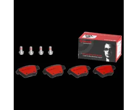 Brembo Brakes Premium NAO Ceramic Brake Pads for Audi, VW Golf, Jetta, Passat, 2010-2016