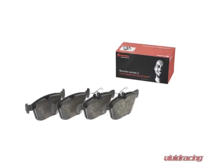 Brembo Premium Low-Met Brake Pads P85124 for Audi VW 2015-2022, 16.4mm Thickness - P85124