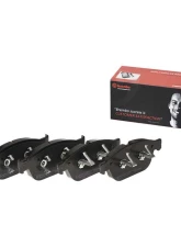 Brembo Brakes Premium Low-Met OE Equivalent Brake Pads for Audi 80, A8 Quattro, SQ5                                     - P85128 - Image 3