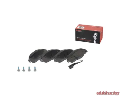 Brembo Brakes Premium Low-Met Brake Pads for Volkswagen CC 2013-2016, 19.8mm Thick - P85131