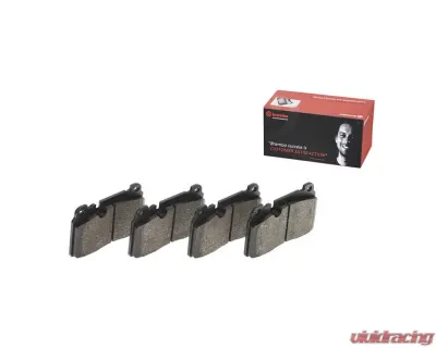 Brembo Brakes Premium Low-Met Brake Pads for Audi Q5/SQ5 2013-2017, Porsche Macan 2017-2023 - P85133