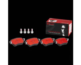 Brembo Brakes Premium NAO Ceramic Brake Pads for Audi Q3, VW Golf MK7/MK8, GTI, Passat