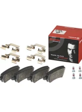 Brembo Brakes Premium Low-Met Brake Pads for Land Rover & Volvo, WVA 24496, 86021                                     - P86021 - Image 2