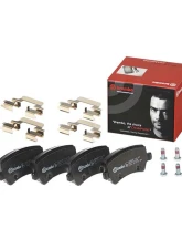 Brembo Brakes Premium Low-Met Brake Pads for Land Rover & Volvo, WVA 24496, 86021                                     - P86021 - Image 3