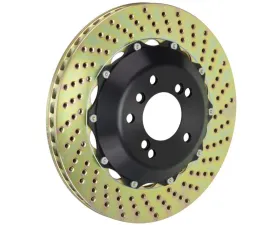 Brembo 412x38mm Disc Cross Drilled Right 2pc Replacement Ring