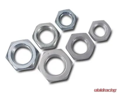 AFCO 1/4-28 LH Jam Nut Yel Zinc - 10137