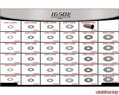 AFCO Rebuild Kit Main Shim Box 16 Ser - 16SB1