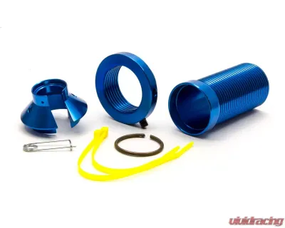 AFCO 1.875" ID Spring 5" Sleeve Aluminum Blue Anodized Coilover Kit, Small Body Steel Shock - 20125SB