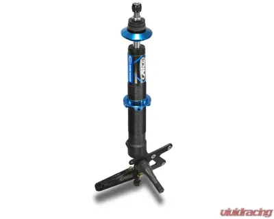 AFCO 4" Stroke Caster Camber Mount 13.77" Comp 18.30" Ext Terminator Spindle Mount Adjustable Struts SS Steel Steering Arm - 30740SC