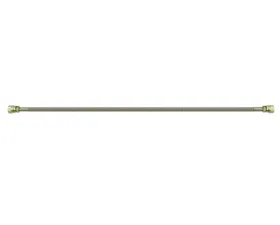 AFCO Stainless Steel Flexible Brake Line 4 An Straight Fittings -4 Line