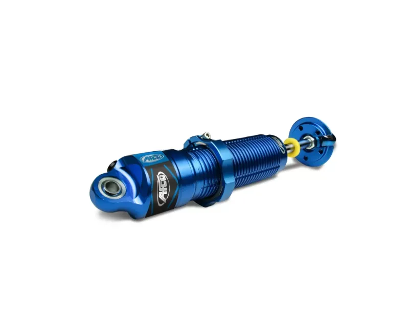 AFCO Aluminum 52 Series Quarter Midget Shock w/Schrader Valve Tall Cone Extended Rod End Comp 3/Reb 3 - 524-30-30T-1