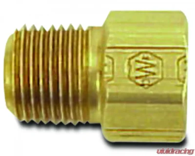 AFCO Fitting 1/8" NPT 3/16" Inverted Flare Straight - 7010-0026