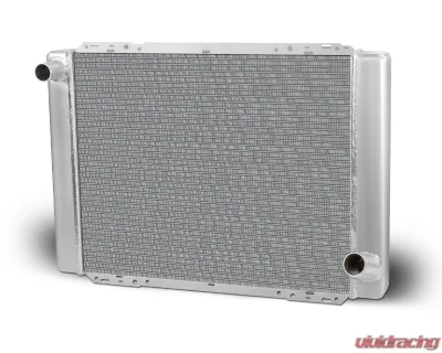 AFCO 27.5" Single Pass No Filler Neck Aluminum Radiator Circle Track Chevrolet - 80101-1N