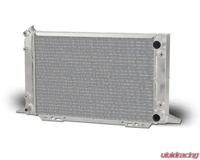 AFCO 1-1/4 Inlet 1-1/4 Outlet Aluminum Radiator Sirocco Right Hand Double Pass - 80104NA