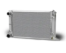 AFCO Lightweight Single Row Sirocco Radiator-LH Double Pass w/ Filler Top Right 1.50