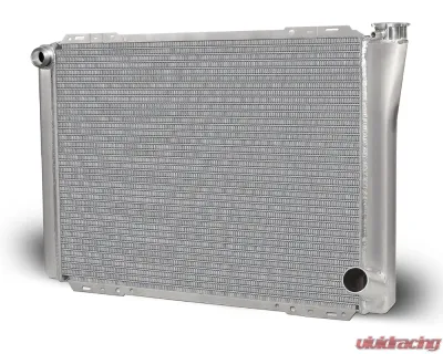 AFCO 28" Single 16AN Inlet Pass Aluminum Radiator Circle Track Chevrolet - 80130N-16