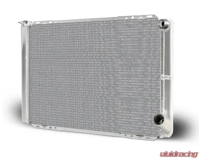 AFCO 28" 16AN Inlet Double Pass Aluminum Radiator Circle Track Chevrolet - 80130NDP-16
