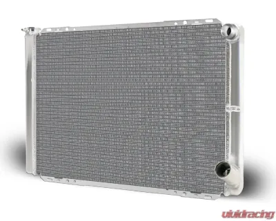AFCO 28" Double Pass 20AN Aluminum Radiator Circle Track Chevrolet - 80130NDP-20
