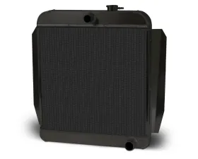 AFCO Aluminum Black Radiator Chevrolet Truck 1955-1959