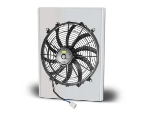 AFCO Aluminum Shroud Only Single Polished Shroud Chevrolet Truck 1947-1955