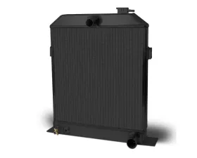 AFCO Aluminum Black Chevrolet Engine Radiator Ford 1942-1948
