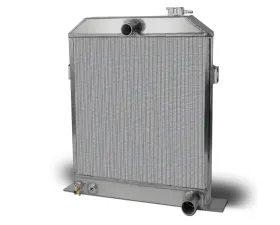 AFCO Aluminum Satin Radiator Chevrolet Engine Radiator Ford 1942-1948