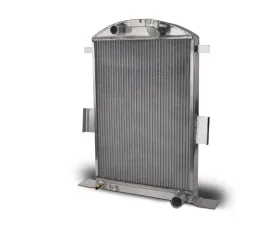 AFCO Aluminum Satin Radiator Ford w/ GM V8 1935