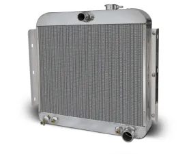 AFCO Aluminum Satin Radiator Chevrolet 1955-1956