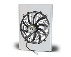 AFCO Aluminum Shroud Only Single Polished Shroud Engine Ford 1949-1953