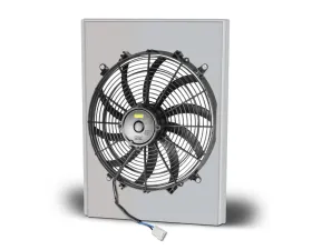 AFCO Aluminum Shroud Only Single Satin Shroud Engine Ford 1949-1953