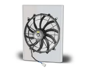 AFCO Aluminum Shroud Only Single Polished Shroud Chevrolet 1942-1948