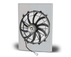 AFCO Aluminum Shroud Only Single Satin Shroud Chevrolet 1942-1948