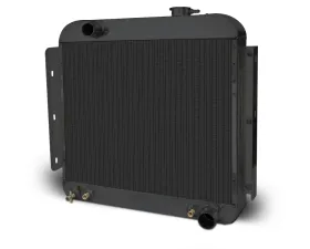 AFCO Aluminum Black Radiator Chevrolet 1957